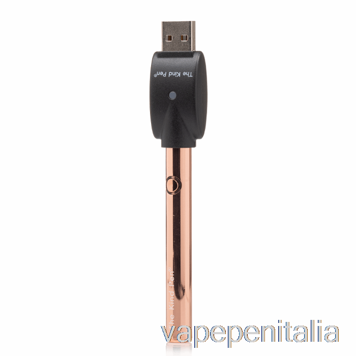 Vape In Italia La Penna Gentile Vv 510 Batteria Filettata Oro Rosa